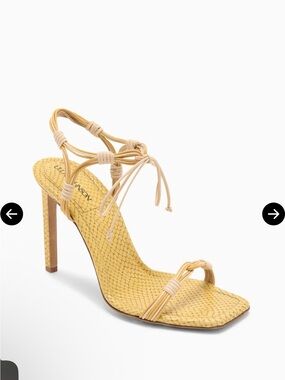 Ulla Johnson Aris Stiletto Square-Toe Sandal